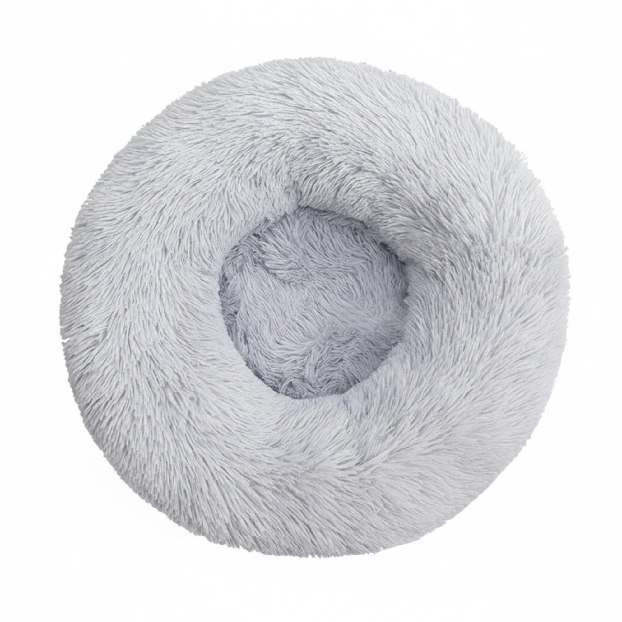 Plush Calming Cat Bed