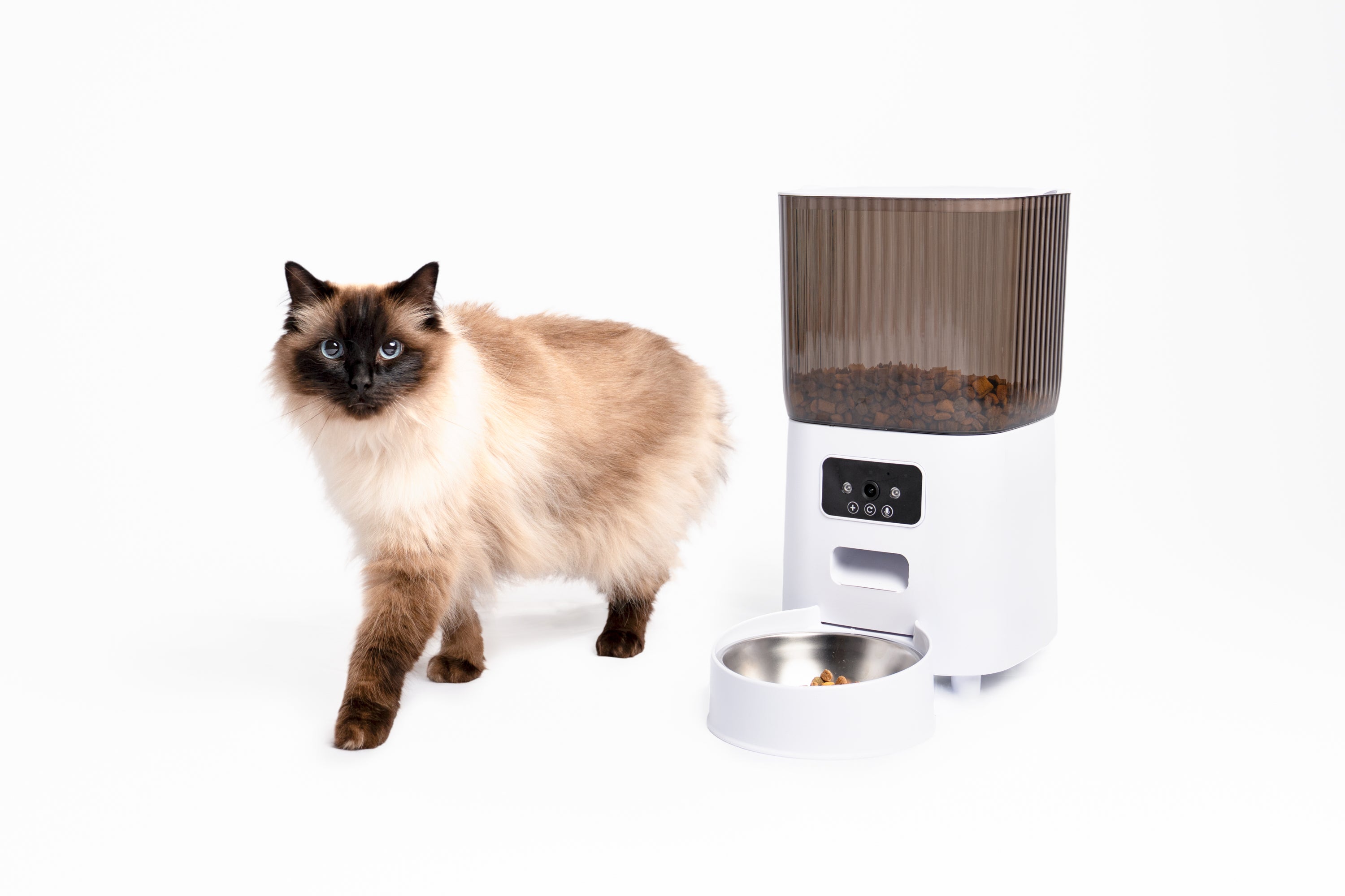 Smart Cat Feeder - 5L Capacity with HD Camera & App Control