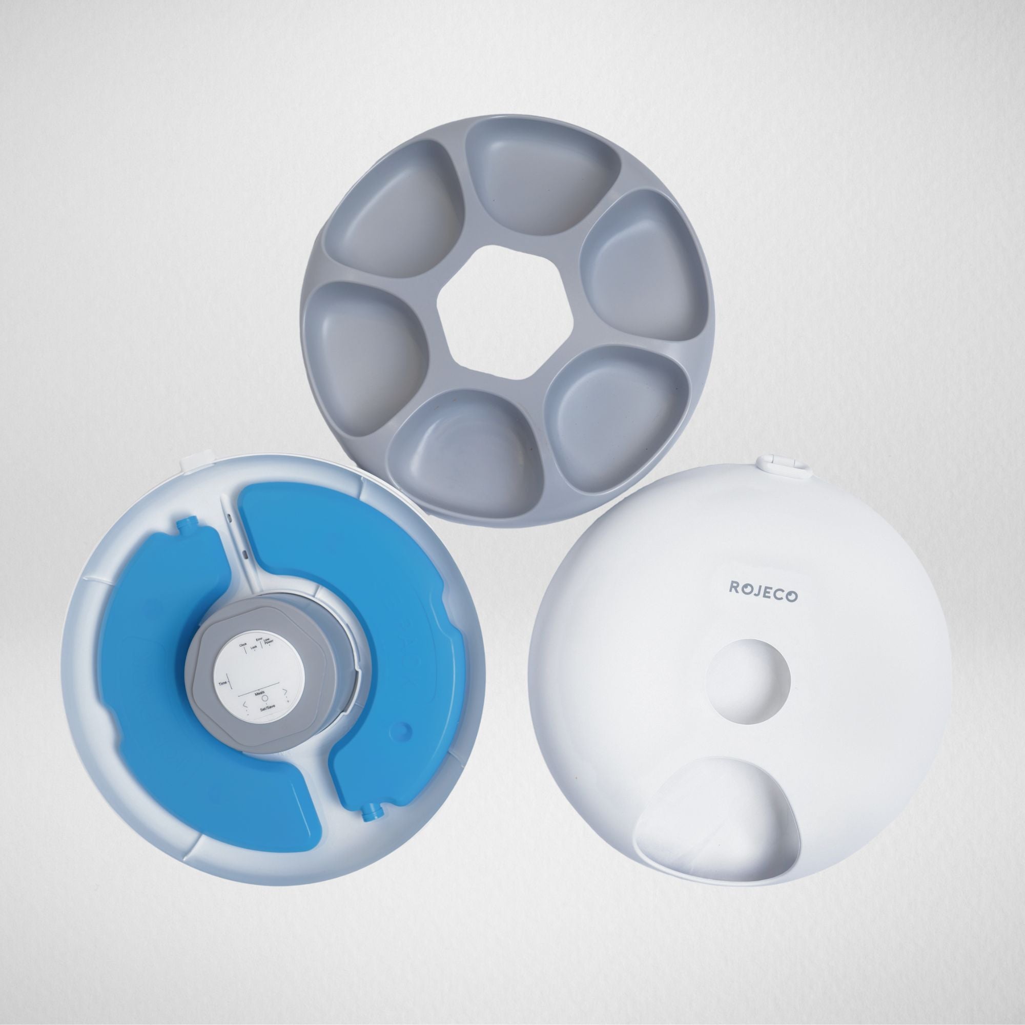 Smart Rotating Cat Feeder - 6 Meal Capacity