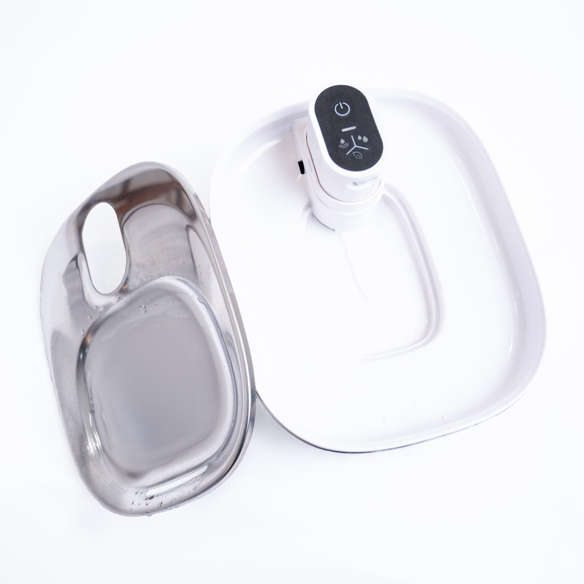 Wireless Cat Fountain with Stainless Steel Bowl | Velvet Paws