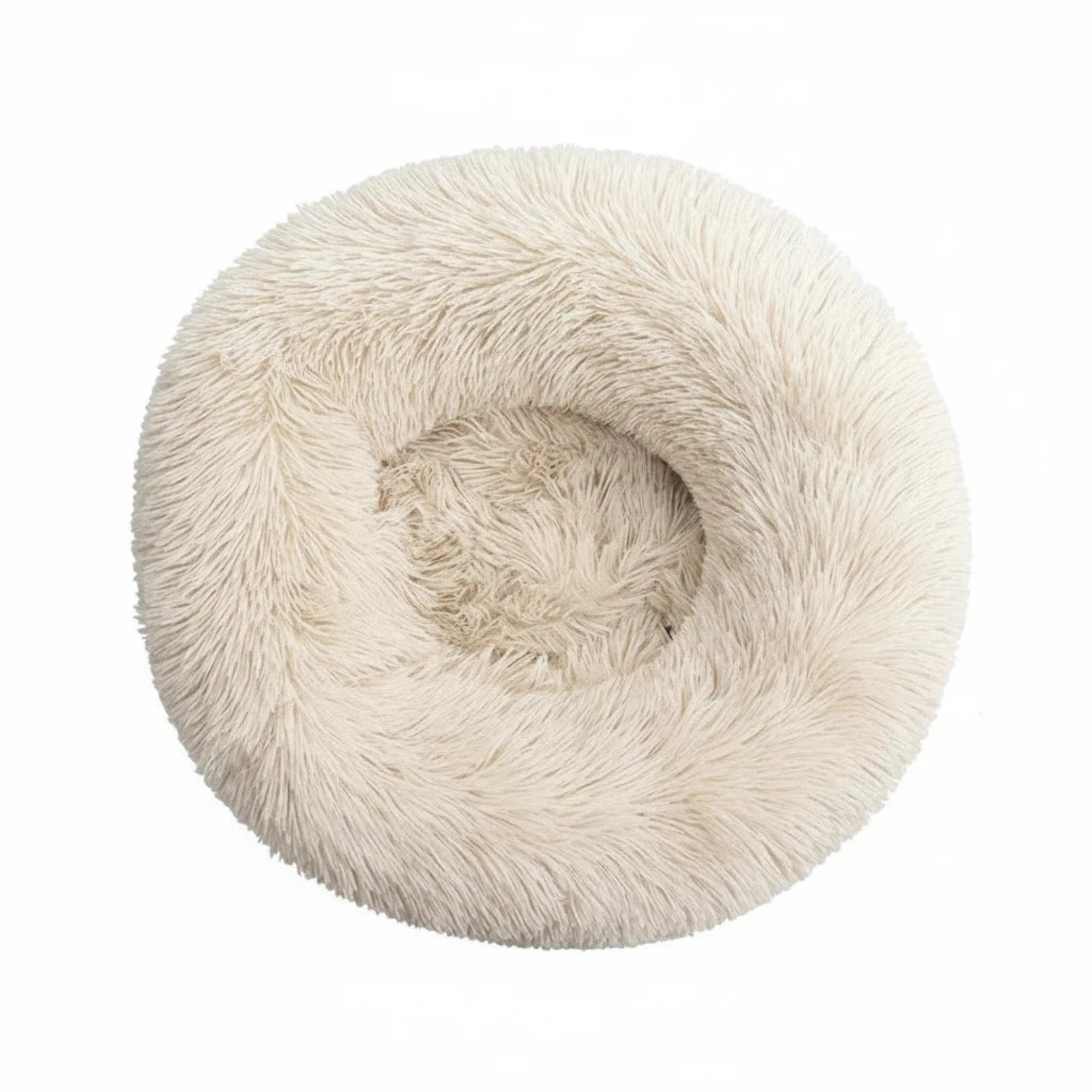 Plush Calming Cat Bed