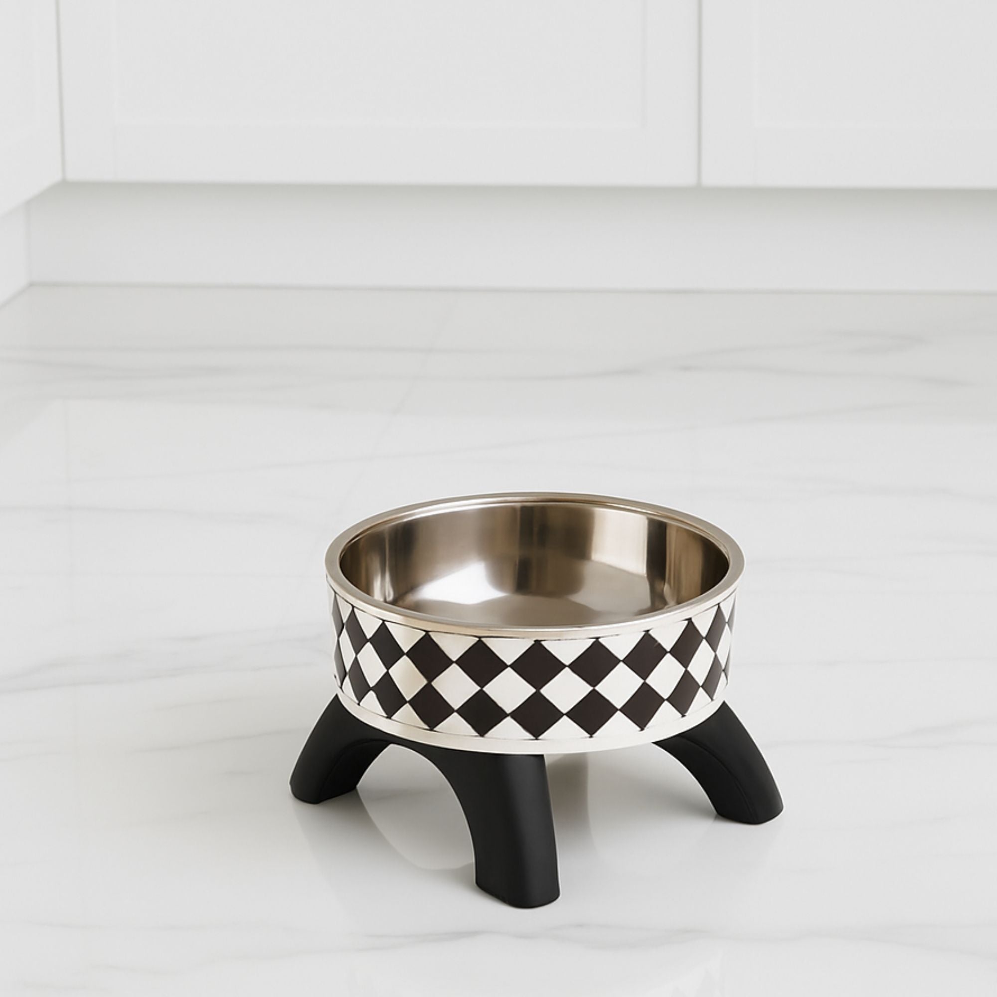 Elevated Stainless Steel Cat Bowl